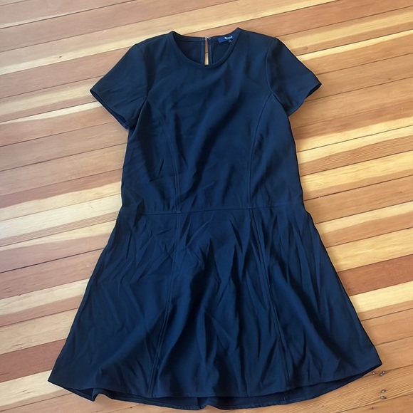 MADEWELL | Womens Tribune Dress Sz 0 Black B1226 - Picture 4 of 4